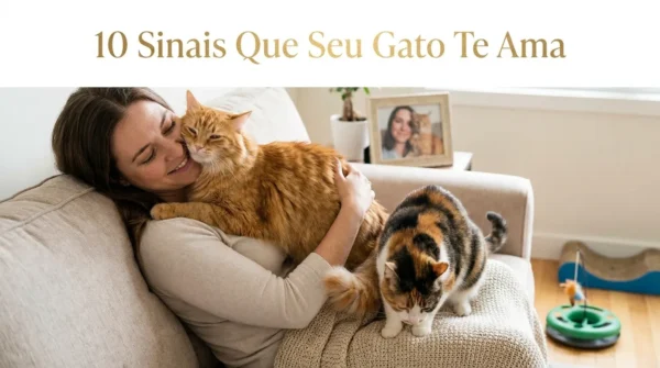 10 Sinais de Que Seu Gato Ama Você