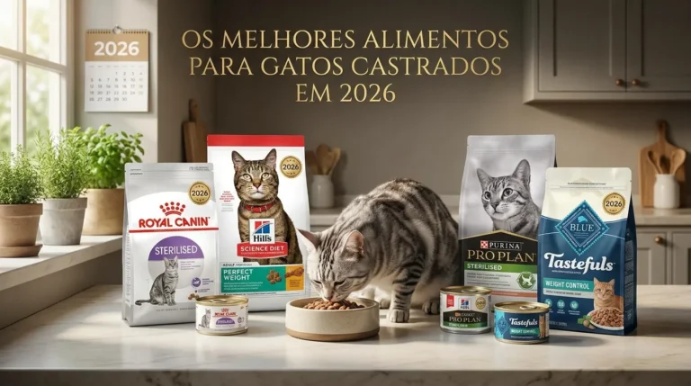 As Melhores Rações Para Gatos Castrados em 2026