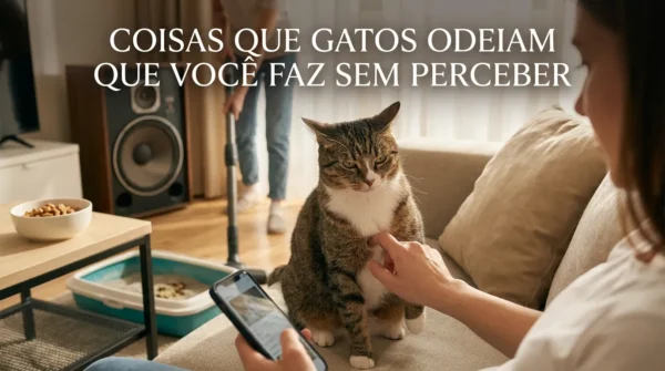 Coisas Que os Gatos Odeiam e Você Faz Sem Perceber