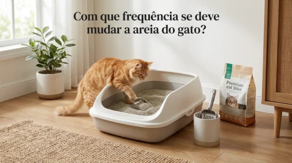 Com Que Frequência Trocar a Areia do Gato?