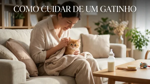 Como Cuidar de um Gato Filhote