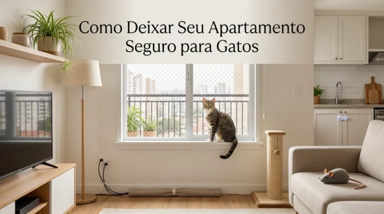 Como Deixar o Apartamento Seguro Para Gatos