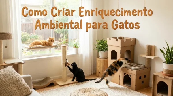 Como Fazer um Enriquecimento Ambiental Para Gatos