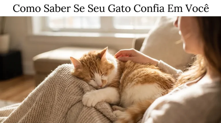 Como Saber se o Gato Confia em Você