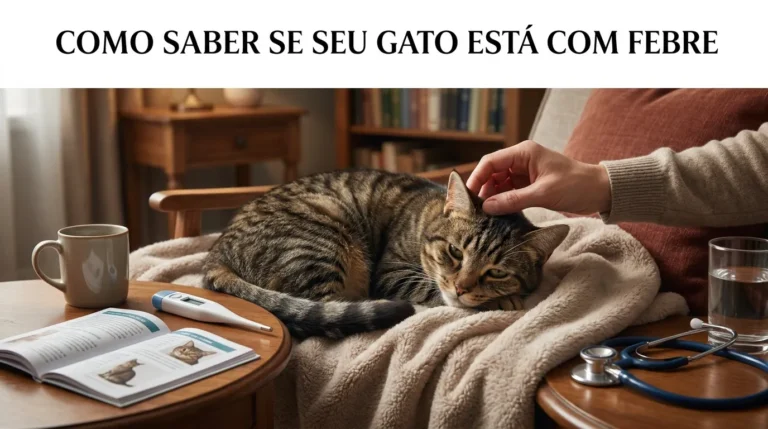 Como Saber se o Gato Está com Febre