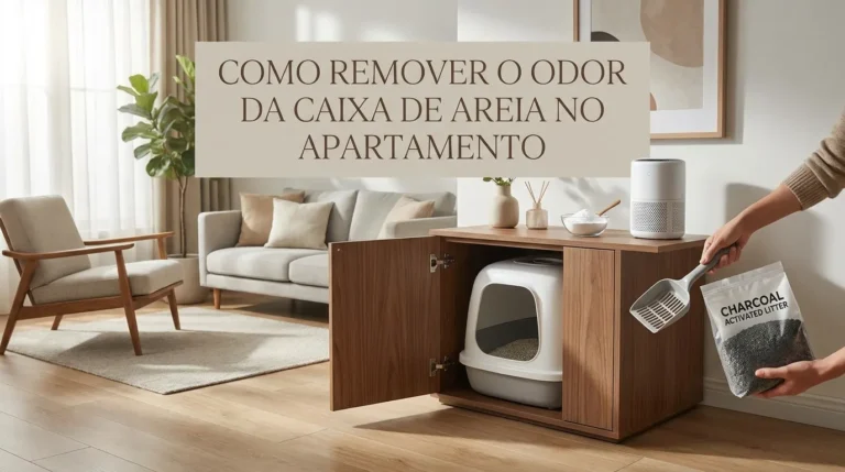 Como Tirar o Cheiro da Caixa de Areia do Apartamento