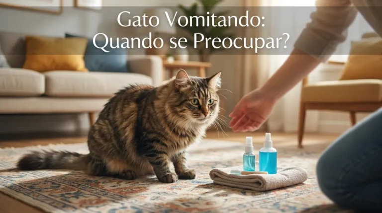 Gato Vomitando: Quando se Preocupar?