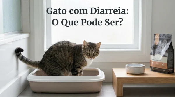 Gato com Diarreia: O Que Pode Ser?