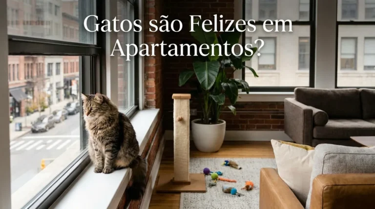 Gato em Apartamento é Feliz?