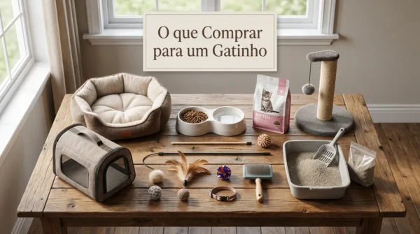 O Que Comprar Para um Gato Filhote