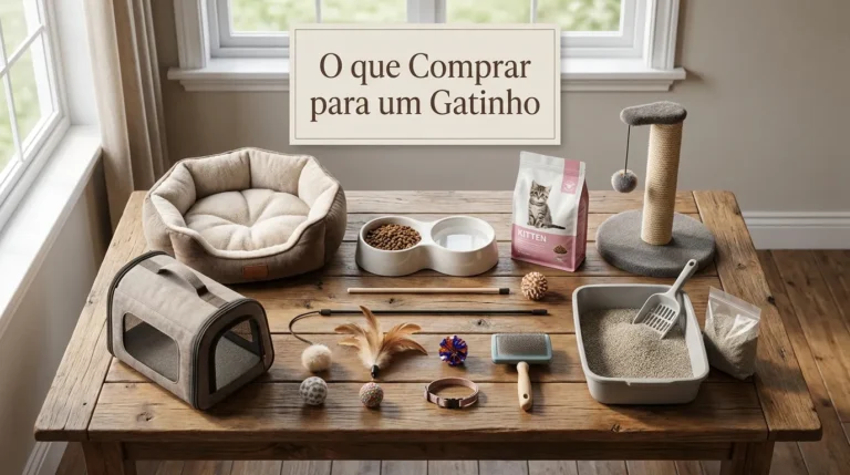 O Que Comprar Para um Gato Filhote