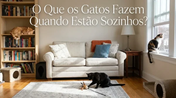 O Que os Gatos Fazem Quando Estão Sozinhos?
