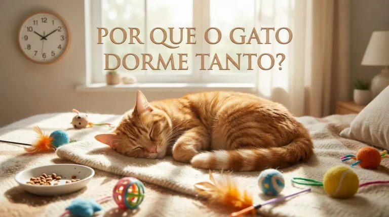 Por Que o Gato Dorme Tanto?