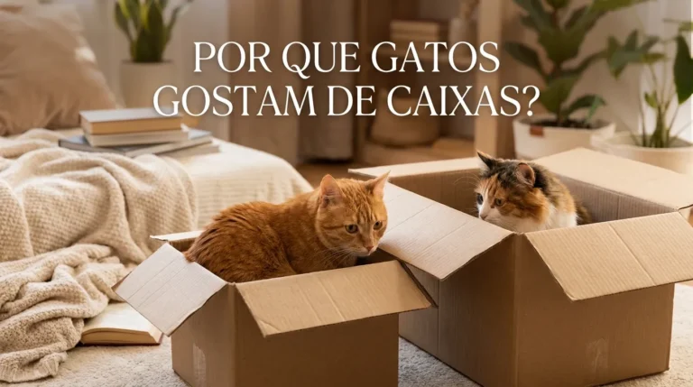 Por Que os Gatos Gostam de Caixas?
