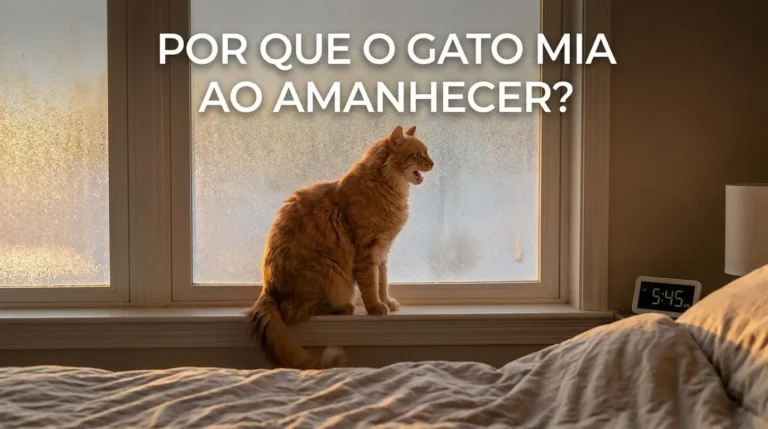 Por Que o Gato Mia de Madrugada