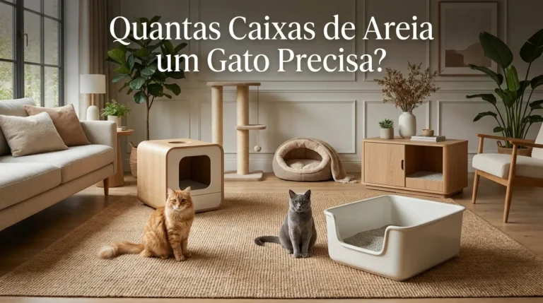 Quantas Caixas de Areia Um Gato Precisa?