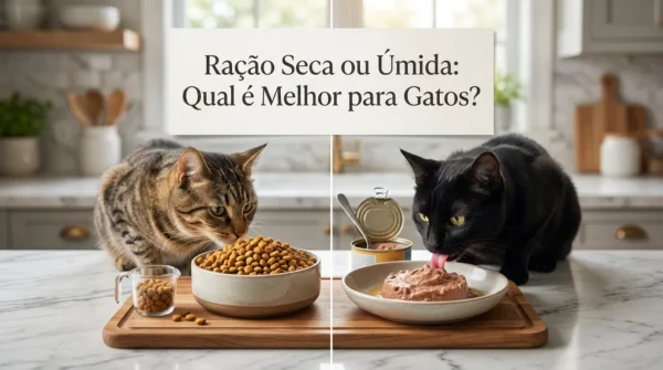 Ração Seca ou Úmida: Qual é Melhor Para Gatos?