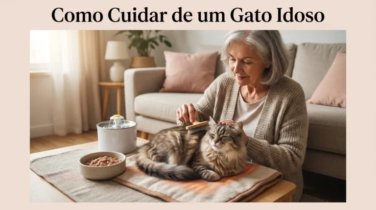 Como Cuidar de um Gato Idoso