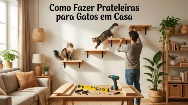 Como Fazer Prateleiras Para Gatos em Casa