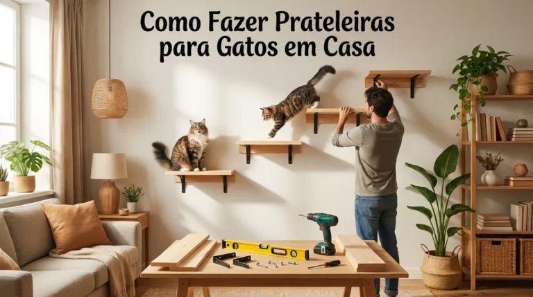 Como Fazer Prateleiras Para Gatos em Casa