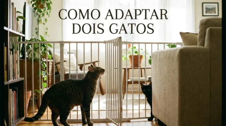 Como Fazer a Adaptação Entre Dois Gatos