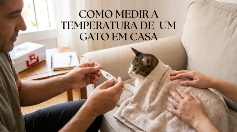Como Medir a Temperatura de um Gato em Casa