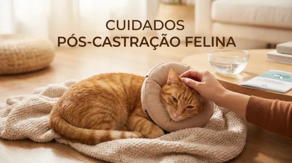 Cuidados Após a Castração Felina