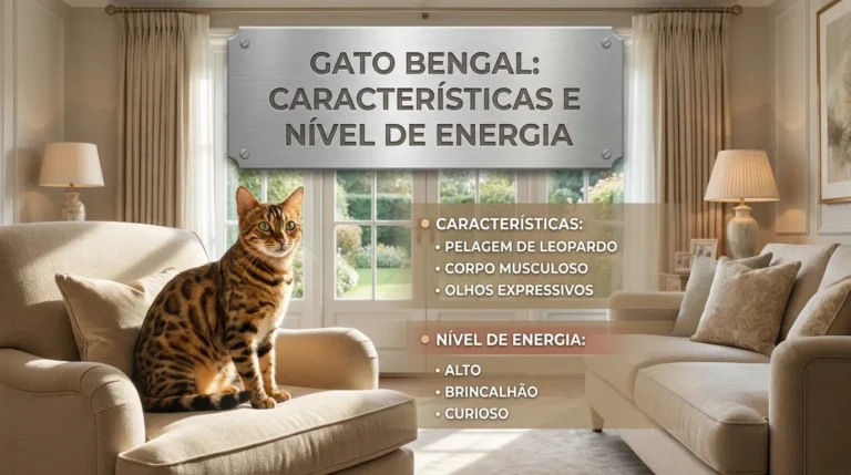 Gato Bengal: Características e Nível de Energia
