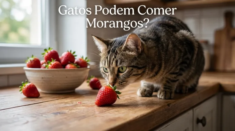 Gato Pode Comer Morango?
