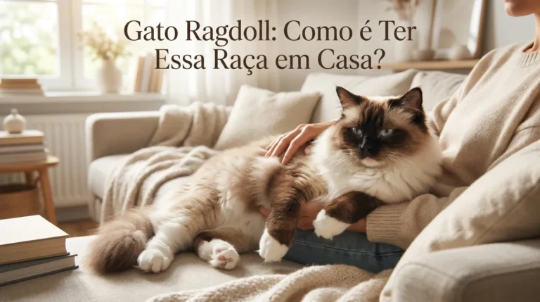 Gato Ragdoll: Como é Ter Essa Raça em Casa?