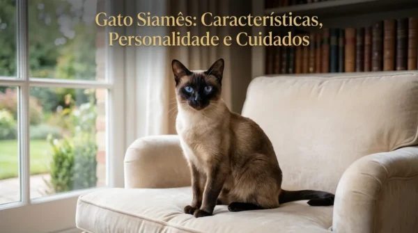 Gato Siamês: Características, Personalidade e Cuidados