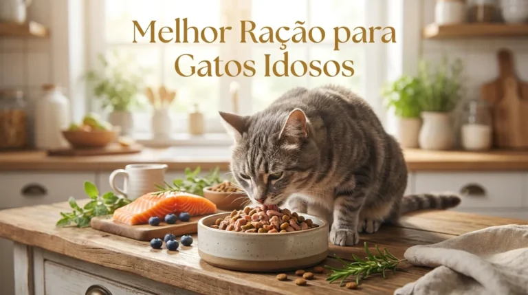Melhor Alimentação Para Gatos Idosos