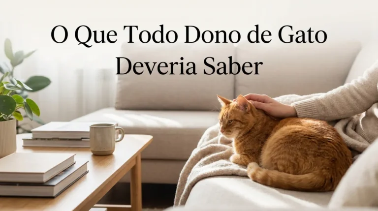 O Que Todo Tutor de Gato Deve Saber