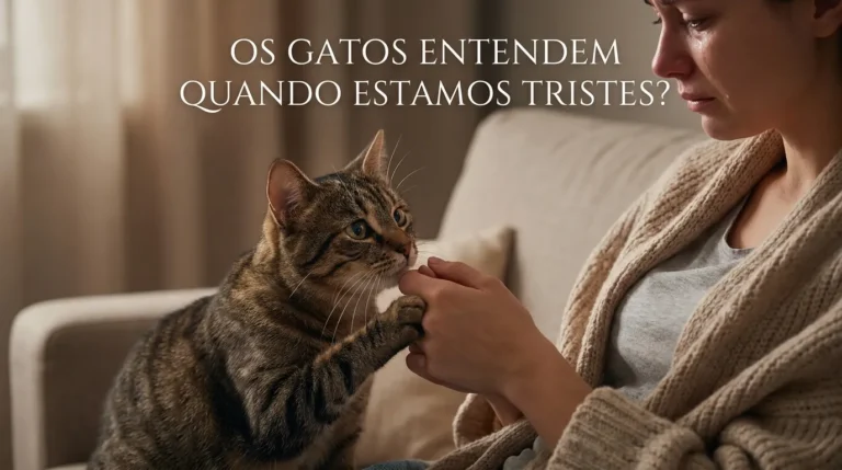 Os Gatos Entendem Quando Estamos Tristes?