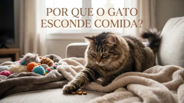Por Que o Gato Esconde Comida?