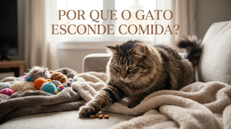 Por Que o Gato Esconde Comida?