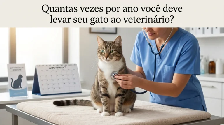 Quantas Vezes Por Ano Levar o Gato ao Veterinário?