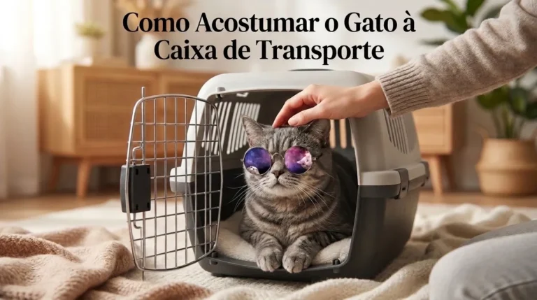 Como Acostumar o Gato à Caixa de Transporte