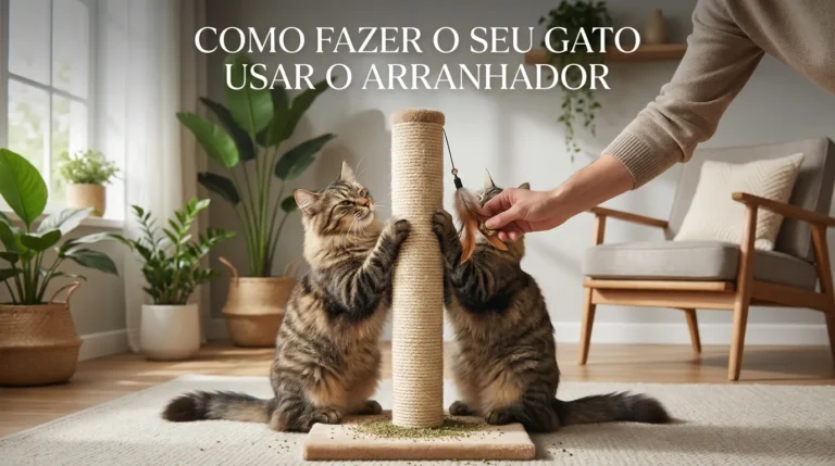 Como Fazer o Gato Usar o Arranhador