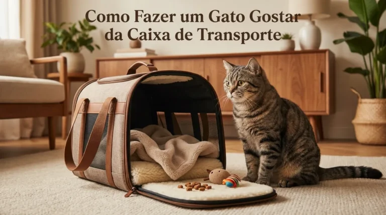 Como Fazer um Gato Gostar da Caixa de Transporte