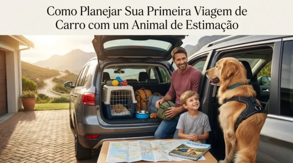 Como Planejar a Primeira Viagem de Carro com um Pet