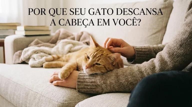 Por Que o Gato Encosta a Cabeça em Você?