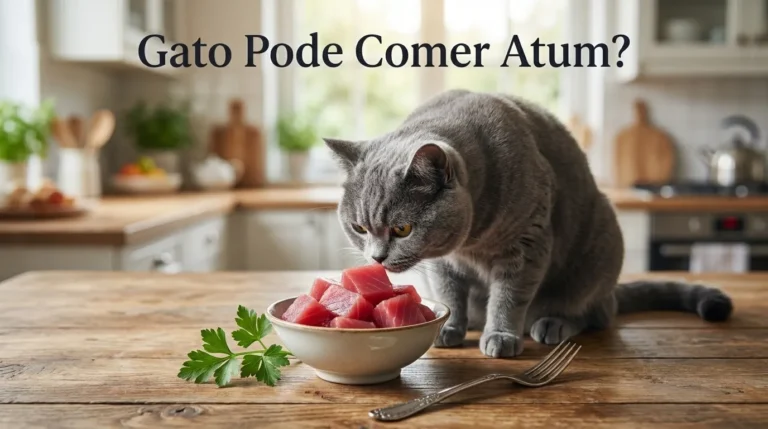 Gato Pode Comer Atum