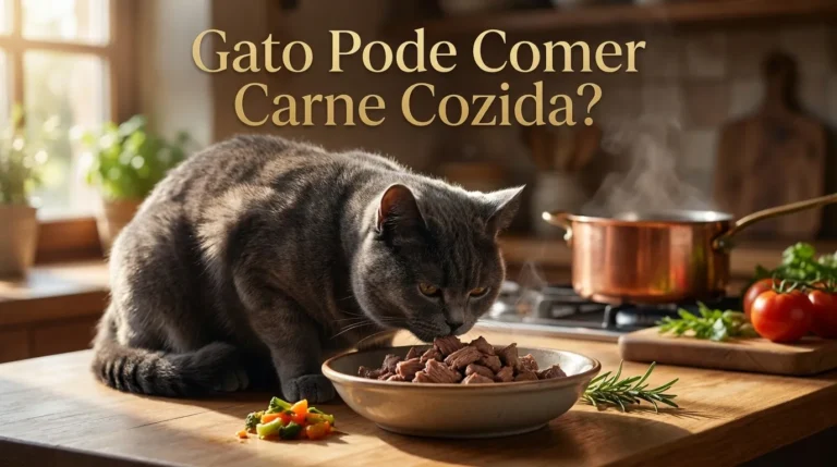 Gato Pode Comer Carne Cozida?