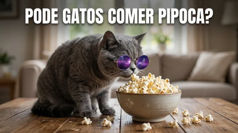 Gato Pode Comer Pipoca?