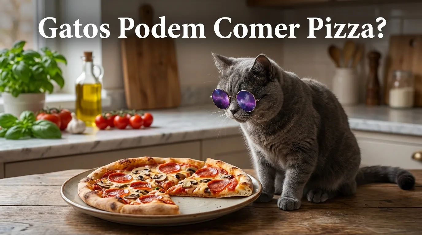 Gato Pode Comer Pizza?