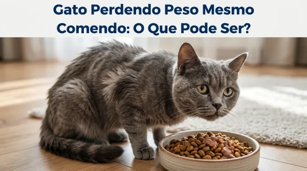 Gato Perdendo Peso Mesmo Comendo O Que Pode Ser