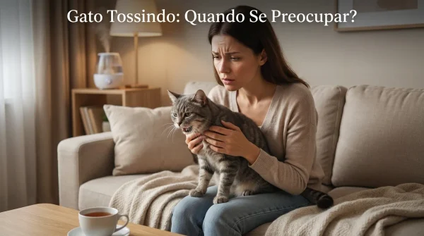 Gato Tossindo Quando se Preocupar e o Que Pode Ser