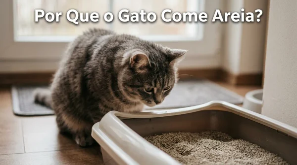 Por Que o Gato Come Areia