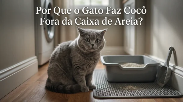 Por Que o Gato Faz Cocô Fora da Caixa de Areia